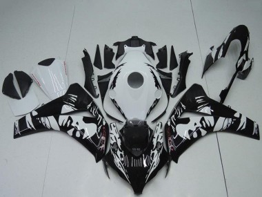 Discount 2008-2011 White Glossy Black Honda CBR1000RR Abs Fairings Canada