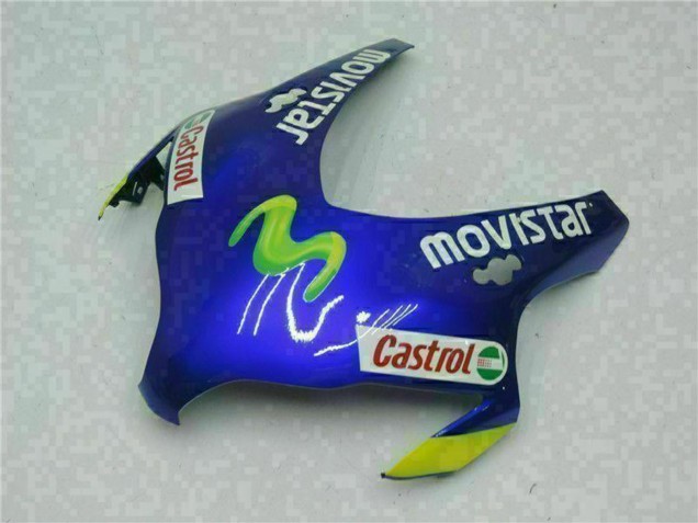 Discount 2008-2011 Blue Yellow Green MoviStar Castrol Honda CBR1000RR Motorcycle Fairings Canada