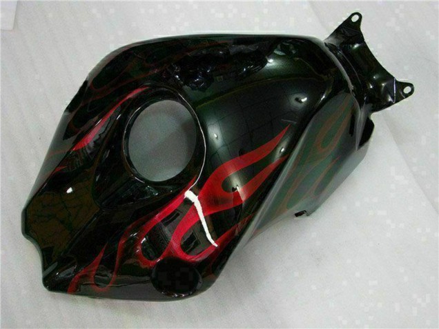 Discount 2008-2011 Glossy Black Red Flame Honda CBR1000RR Motorcycle Fairing Kits Canada
