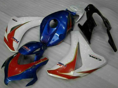 Discount 2008-2011 White Red Blue HRC Honda CBR1000RR Motorcycle Fairings Kit Canada