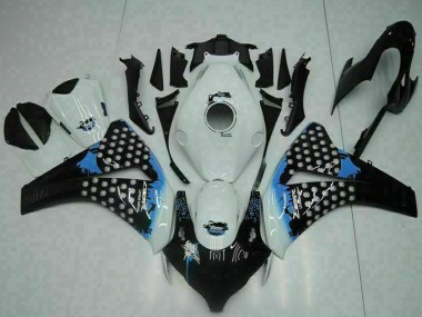 Discount 2008-2011 White Blue Glossy Black Honda CBR1000RR Motorcycle Fairing Canada