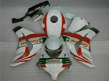 Discount 2008-2011 White Red Green Castrol Honda CBR1000RR Motorcycle Fairings Canada