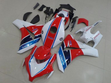 Discount 2008-2011 White Red Blue HRC Honda CBR1000RR Motorcycle Fairing Kits Canada