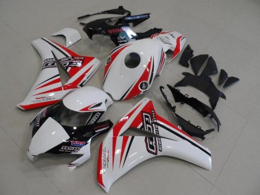 Discount 2008-2011 White Red Glossy Black HRC Honda CBR1000RR Motorcycle Fairings Canada