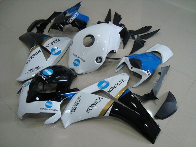 Discount 2008-2011 White Blue Glossy Black Konica Minolta Honda CBR1000RR Motorcycle Fairings Canada