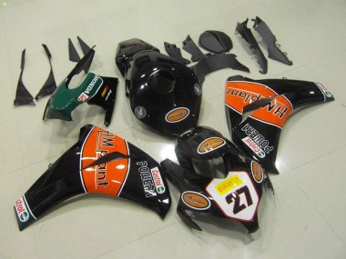 Discount 2008-2011 Glossy Black Orange HM Plant 27 Honda CBR1000RR Motorcycle Fairings Canada