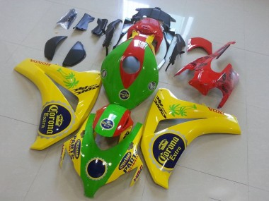 Discount 2008-2011 Yellow Green Red Black Corona Honda CBR1000RR Motorcycle Fairings Canada