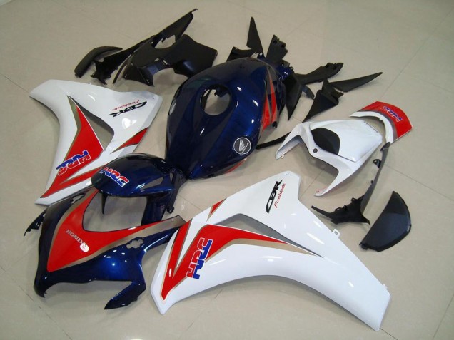 Discount 2008-2011 White Red Blue HRC Honda CBR1000RR Motorcycle Fairings Canada