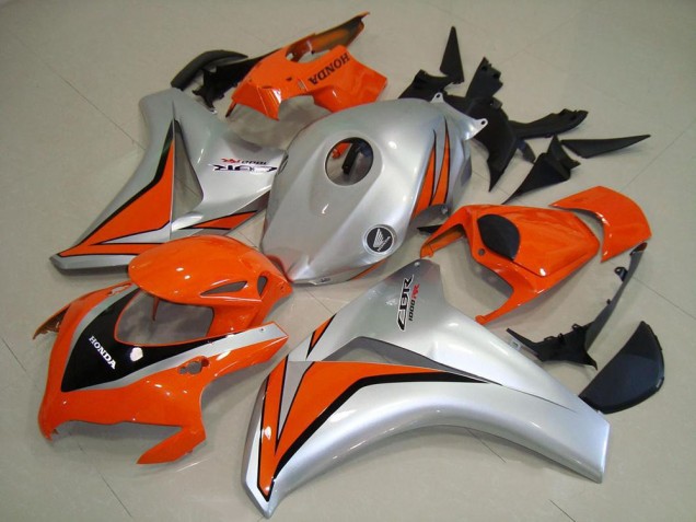 Discount 2008-2011 Silver Orange Glossy Black Honda CBR1000RR Motorcycle Fairings Canada