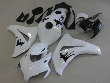 Discount 2008-2011 White Black with Special Decals Honda CBR1000RR Motorcycle Fairings Canada