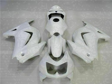 Discount 2008-2012 White Kawasaki EX250 Motorcycle Fairings Canada