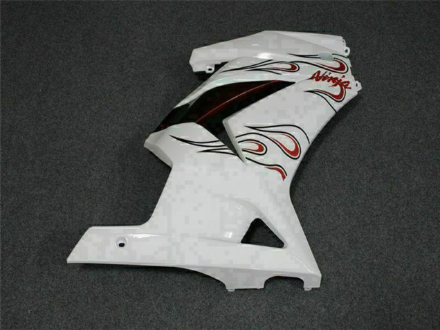 Discount 2008-2012 White Red Kawasaki EX250 Motorcycle Fairings Canada
