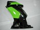Discount 2008-2012 Glossy Black Green Kawasaki EX250 Motorcycle Fairings Canada