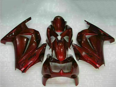 Discount 2008-2012 Maroon Red Kawasaki EX250 Motorcycle Fairings Canada