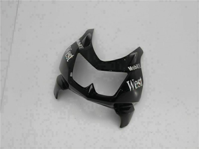 Discount 2008-2012 Glossy Black White West Kawasaki EX250 Motorcycle Fairings Canada