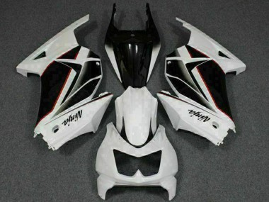 Discount 2008-2012 White Black Ninja Kawasaki EX250 Motorcycle Fairings Canada