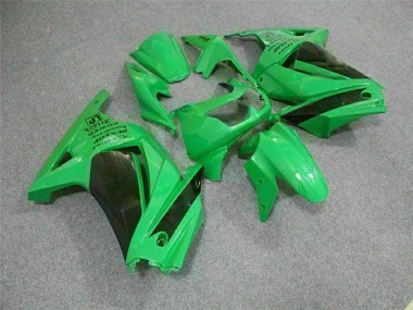 Discount 2008-2012 Green Black Kawasaki EX250 Motorcycle Fairings Canada