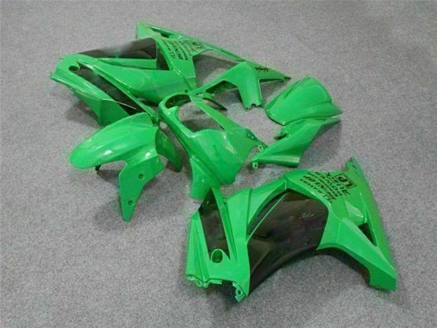 Discount 2008-2012 Green Black Kawasaki EX250 Motorcycle Fairings Canada