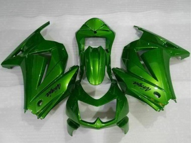 Discount 2008-2012 Green Ninja Kawasaki EX250 Motorcycle Fairings Canada