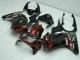 Discount 2008-2012 Glossy Black Maroon Red Kawasaki EX250 Motorcycle Fairings Canada