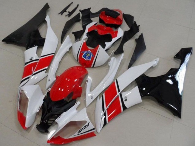 Discount 2008-2016 White Red Glossy Black Yamaha YZF R6 Motorcycle Plastics Canada