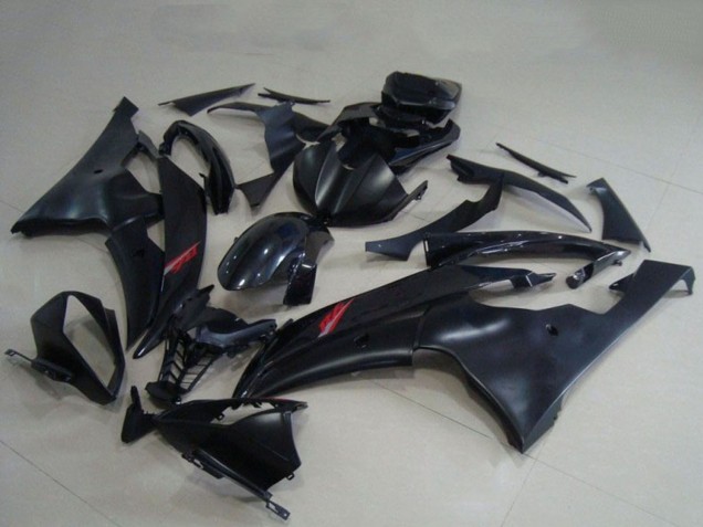 Discount 2008-2016 Glossy Black Matte Black Yamaha YZF R6 Motorcycle Fairings Canada