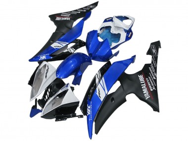 Discount 2008-2016 White Blue Matte Black Yamalube Yamaha YZF R6 Motorcycle Fairings Canada