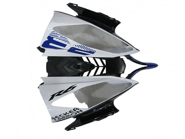 Discount 2008-2016 White Blue Matte Black Yamalube Yamaha YZF R6 Motorcycle Fairings Canada