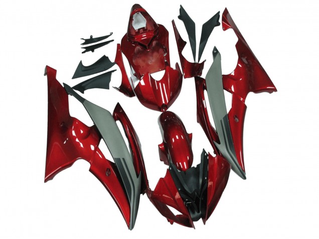 Discount 2008-2016 Red Grey Yamaha YZF R6 Motorcycle Fairings Canada