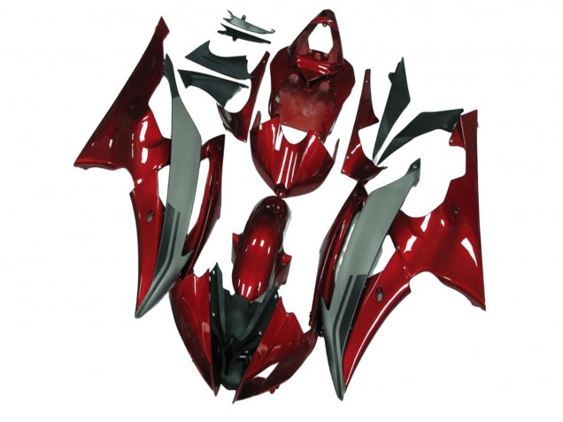 Discount 2008-2016 Red Grey Yamaha YZF R6 Motorcycle Fairings Canada