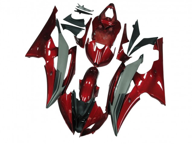 Discount 2008-2016 Red Grey Yamaha YZF R6 Motorcycle Fairings Canada