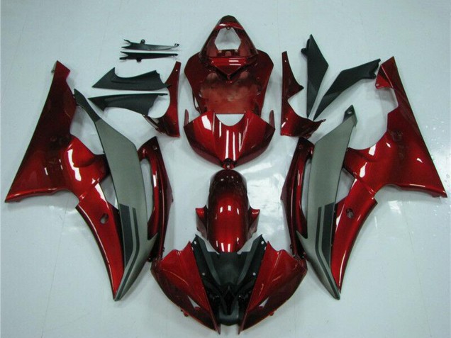 Discount 2008-2016 Red Grey Yamaha YZF R6 Motorcycle Fairings Canada