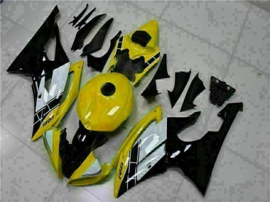 Discount 2008-2016 Yellow White Glossy Black Yamaha YZF R6 Motorcycle Fairings Canada