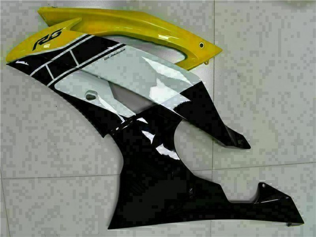 Discount 2008-2016 Yellow White Glossy Black Yamaha YZF R6 Motorcycle Fairings Canada