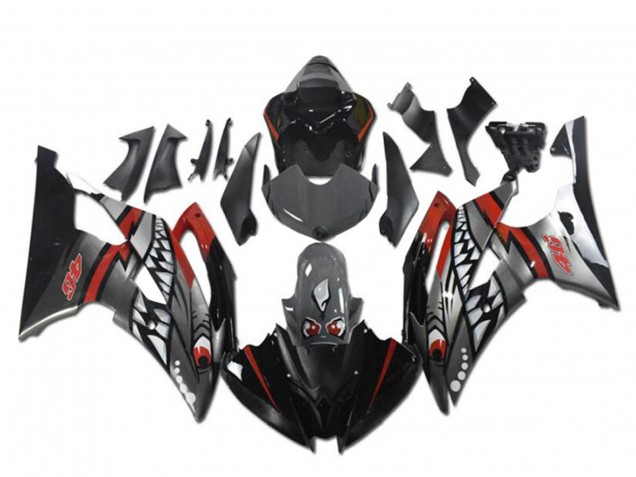 Discount 2008-2016 Red Silver Grey Shark Yamaha YZF R6 Motorcycle Fairings Canada