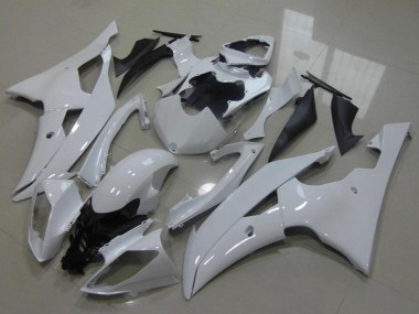 Discount 2008-2016 Glossy White Yamaha YZF R6 Motorcycle Fairing Canada