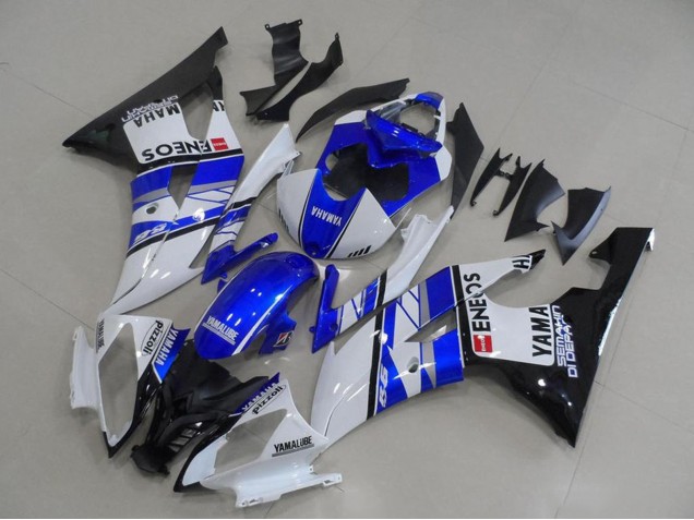 Discount 2008-2016 White Blue Glossy Black ENEOS Yamalube Yamaha YZF R6 Motorcycle Fairings Canada