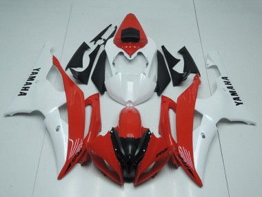 Discount 2008-2016 White Red Yamaha YZF R6 Motorcycle Fairings Canada