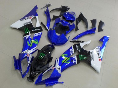 Discount 2008-2016 White Blue Glossy Black Green Monster MoviStar Yamaha YZF R6 Motorcycle Fairings Canada