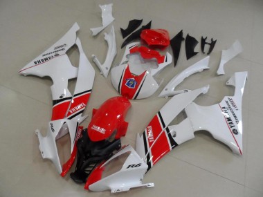 Discount 2008-2016 White Red Black Stripe OEM Style Yamaha YZF R6 Motorcycle Fairings Canada