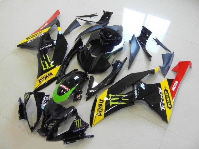 Discount 2008-2016 Yellow Red Glossy Black Green Monster Motul Yamaha YZF R6 Motorcycle Fairing Canada