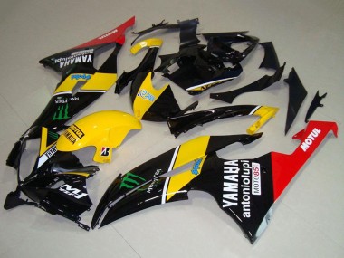 Discount 2008-2016 Yellow Red Glossy Black Green Monster Motul Yamaha YZF R6 Motorcycle Fairings Canada