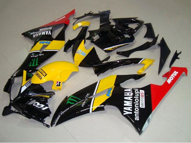 Discount 2008-2016 Yellow Red Glossy Black Green Monster Motul Yamaha YZF R6 Motorcycle Fairings Canada