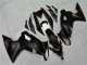 Discount 2009-2011 Matte Black Red Stripe Kawasaki EX650 Motorcycle Fairings Canada