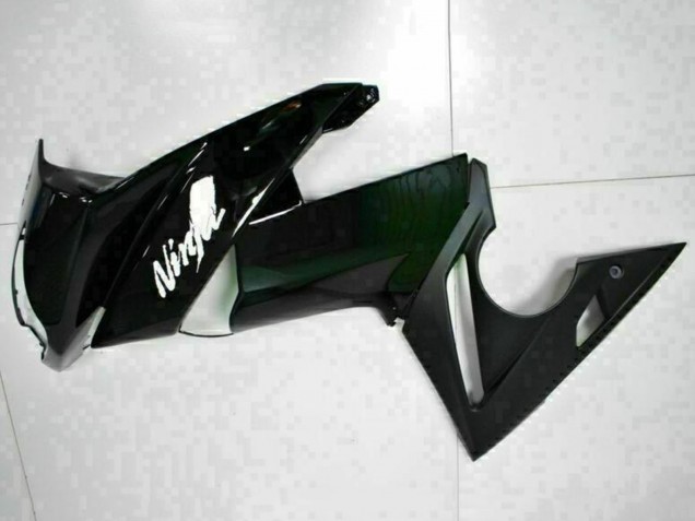 Discount 2009-2011 Glossy Black White Decal Kawasaki EX650 Motorcycle Fairings Canada