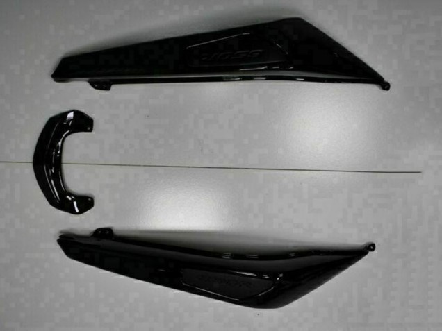 Discount 2009-2011 Glossy Black White Decal Kawasaki EX650 Motorcycle Fairings Canada