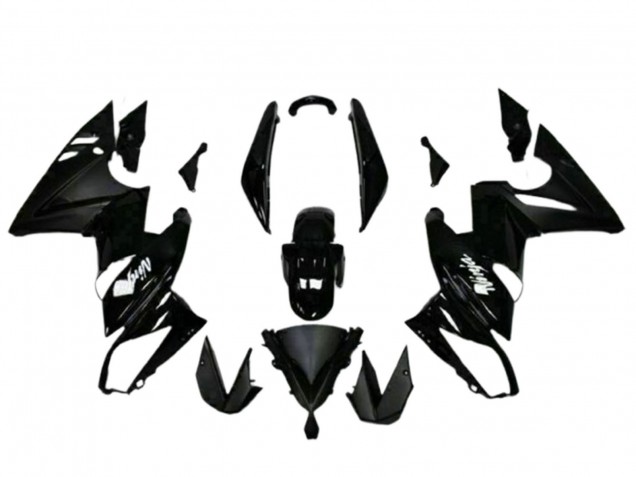 Discount 2009-2011 Glossy Black White Decal Kawasaki EX650 Motorcycle Fairings Canada