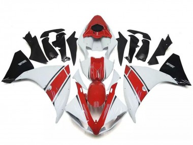 Discount 2009-2011 White Red Black Yamaha YZF R1 Motorcycle Fairings Canada