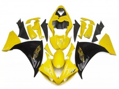 Discount 2009-2011 Yellow Black Yamaha YZF R1 Motorcycle Fairings Canada