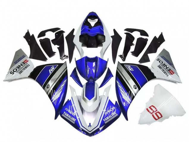 Discount 2009-2011 White Blue Black Yamalube ENEOS M1 Yamaha YZF R1 Motorcycle Fairings Canada